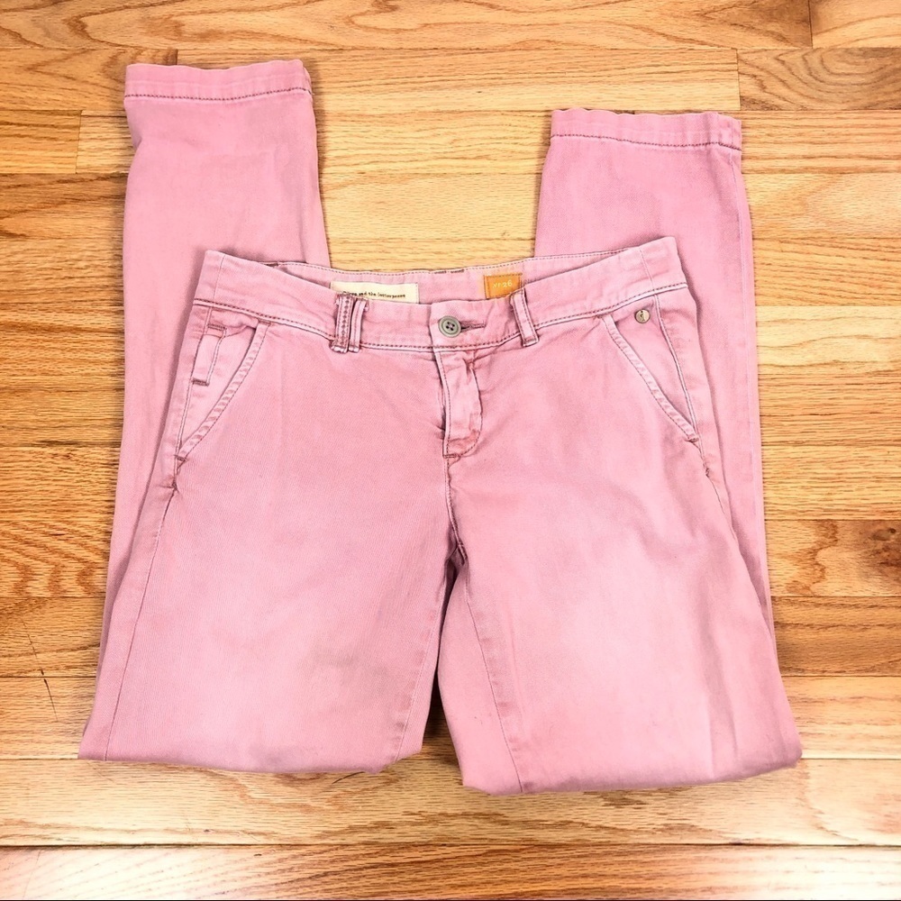 Pilcro and the Letterpress pink Jeans - Picture 8 of 10